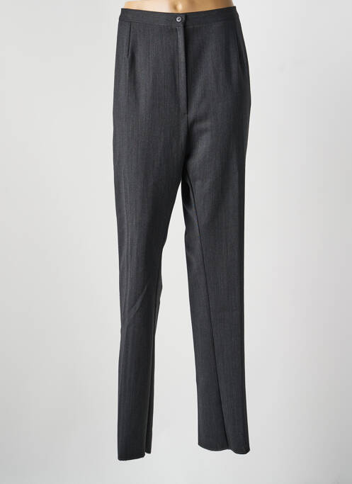 Pantalon droit stretch taille normale gris GEVANA femme