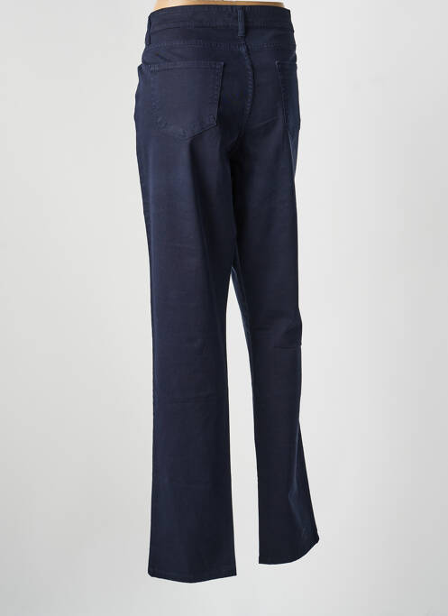 Pantalon droit stretch taille normale bleu COWEST femme
