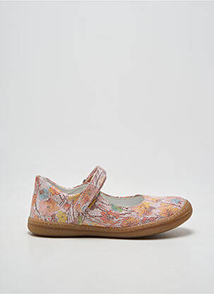 Ballerines impression bout rond orange PRIMIGI fille