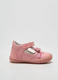 Bottillons fermeture scratch bout rond rose PRIMIGI fille