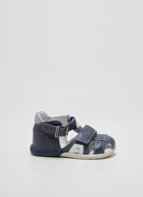 Sandales/nu pieds fermeture boucle(s) bout rond bleu BABYBOTTE garcon