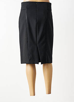 Jupe mi-longue taille haute noir ZARA femme