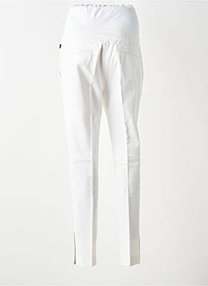 Pantalon maternité tissage popeline beige ZARA femme