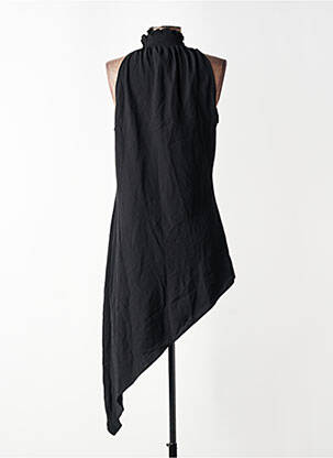 Tunique sans manche coupe asymétrique noir ZARA femme