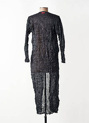 Veste casual fermeture boutonnée sur le devant noir LEÏKO femme