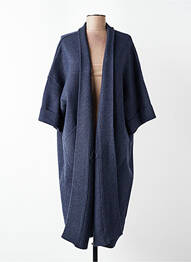 Gilet manches longues manches 3/4 bleu ADORE femme