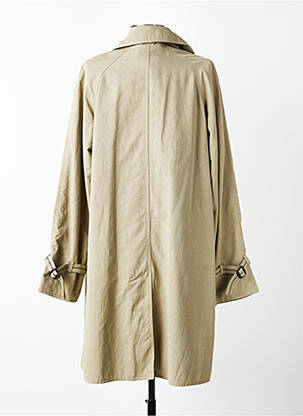 Trench tissage popeline sans capuche vert RAMOSPORT femme