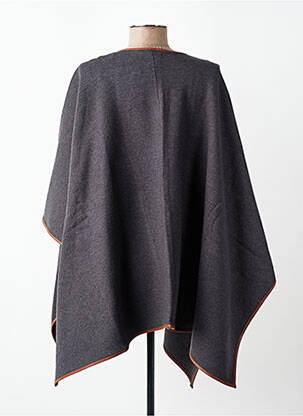 Poncho col v gris PARFOIS femme