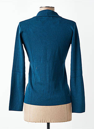 Gilet manches longues stretch bleu H&M femme