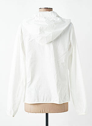 Coupe-vent poches a capuche beige UNIQLO femme
