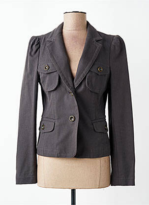 Blazer poches gris ZARA femme