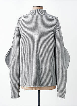 Pull coupe cintrée manches longues gris COS femme