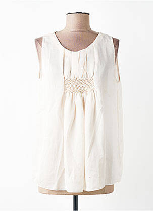 Top coupe fluide sans manche rose VANESSA BRUNO femme