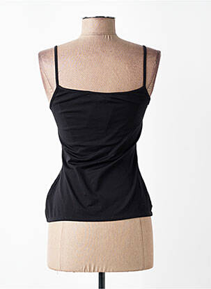 Top tissage jersey fines bretelles noir ANNE FONTAINE femme
