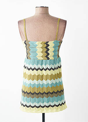 Top stretch fines bretelles vert H&M femme