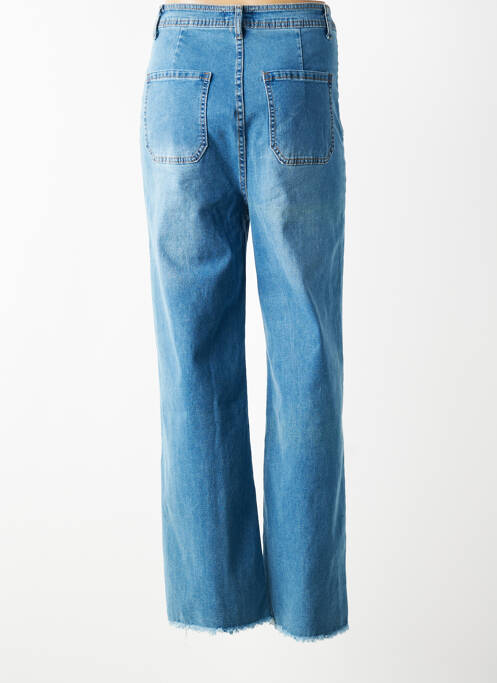 Jeans bootcut taille haute taille haute bleu JS MILLENIUM femme