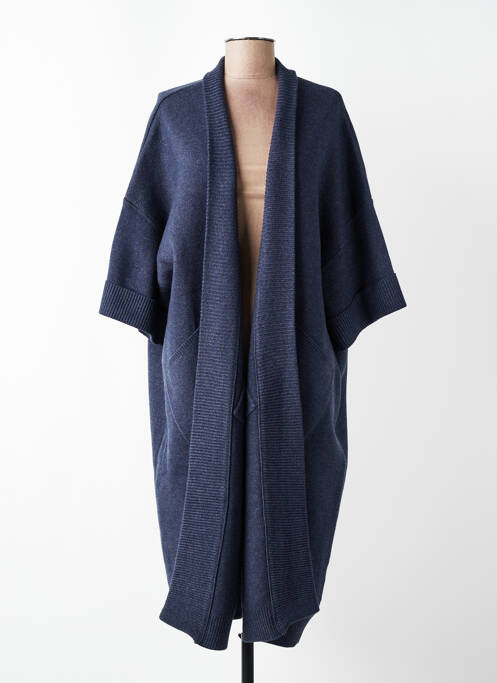 Gilet manches longues manches 3/4 bleu ADORE femme