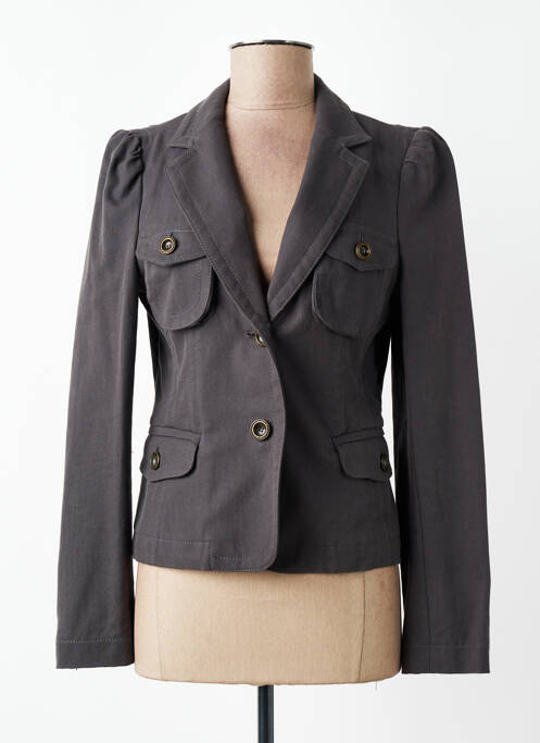 Blazer poches gris ZARA femme