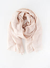 Foulard effet matière satinée rose PENNYBLACK femme