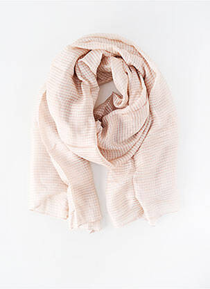 Foulard effet matière satinée rose PENNYBLACK femme