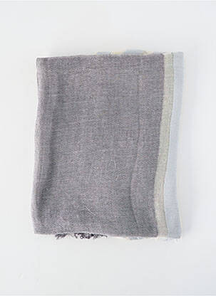 Foulard coutures renforcées gris PENNYBLACK femme