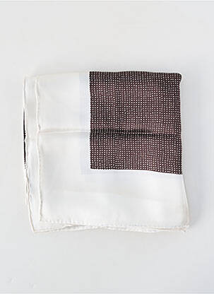 Foulard effet matière satinée blanc MAX MARA femme