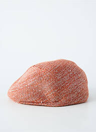 Casquette bande anti-transpiration orange LORENA ANTONIAZZI femme