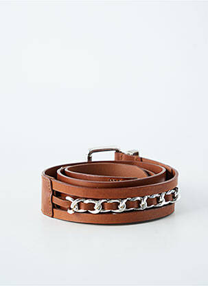 Ceinture coutures renforcées marron SPORTMAX femme