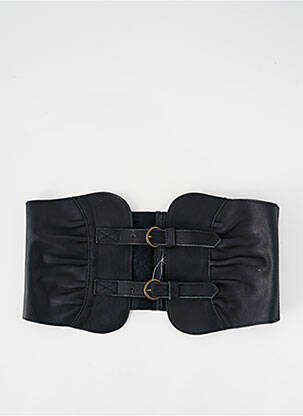 Ceinture effet matière satinée noir H&M femme