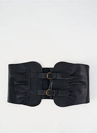Ceinture effet matière satinée noir H&M femme