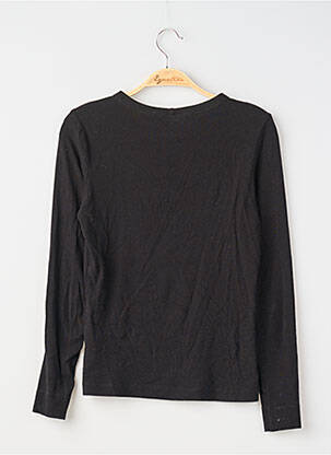 T-shirt manches longues manches longues noir H&M femme