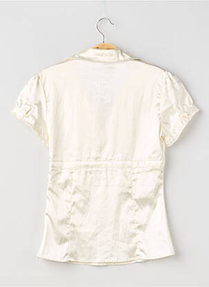 Top manches courtes manches courtes blanc CAMAIEU femme