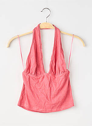 Top stretch sans manche rose PACIFIC REPUBLIC femme
