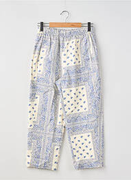 Pantalon large poches taille normale bleu PRETTY WIRE femme