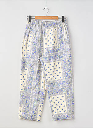 Pantalon large poches taille normale bleu PRETTY WIRE femme