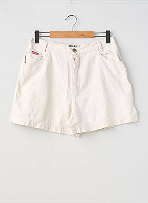 Short fermeture zippée sous rabat boutonné taille normale blanc APROPOS femme