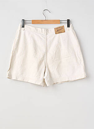 Short fermeture zippée sous rabat boutonné taille normale blanc APROPOS femme