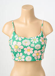 Haut de maillot de bain stretch brassieres vert ROXY femme