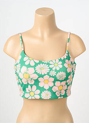 Haut de maillot de bain stretch brassieres vert ROXY femme