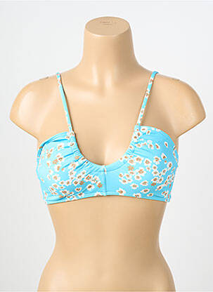 Haut de maillot de bain stretch haut soutien-gorge moulé bleu ROXY femme