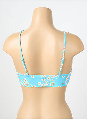 Haut de maillot de bain stretch haut soutien-gorge moulé bleu ROXY femme