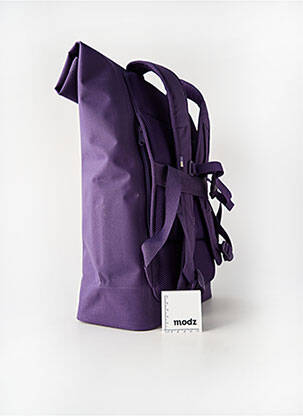 Sac à dos effet matière satinée violet GOT BAG femme