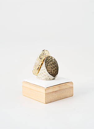 Bague ornement pierre or SANS MARQUE femme