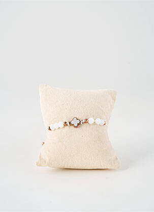 Bracelet fermeture avec liens blanc SANS MARQUE femme