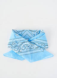 Foulard  bleu SANS MARQUE femme