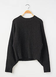 Pull stretch manches longues noir & OTHER STORIES femme