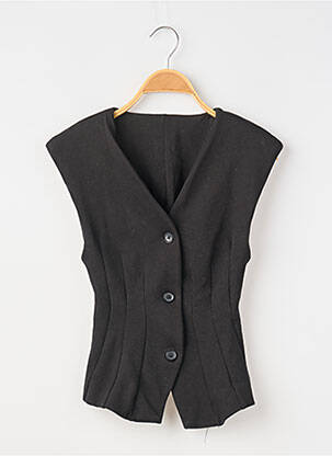 Veste casual coupe cintrée noir ZARA femme