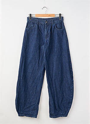 Jeans coupe large  taille normale bleu ZARA femme