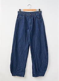 Jeans coupe large  taille normale bleu ZARA femme