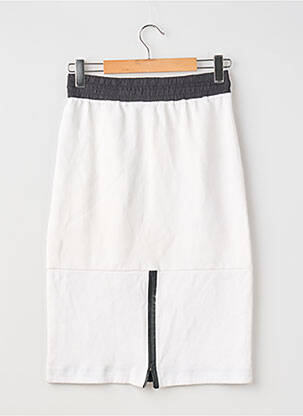 Jupe mi-longue coupe droite blanc NIKE femme